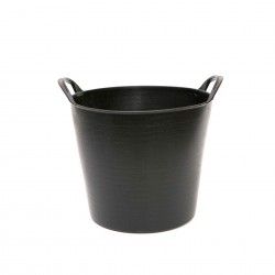 Selha Flex Polietileno com Asas Preta 26L 35X25X34cm