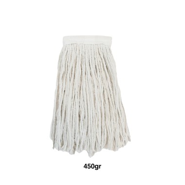 Esfregona Industrial Kentucky Algodão Branco 450gr