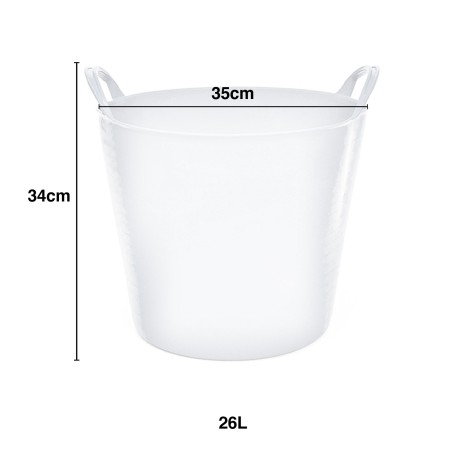 Selha Uso Alimentar Polietileno com Asas 26L 35X34cm - Image product