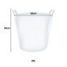 Selha Uso Alimentar Polietileno com Asas 26L 35X34cm Selha Uso Alimentar Polietileno com Asas 26L 35X34cm