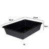 Bandeja Gaveta Plstico Preto 6L 36X27X9cm