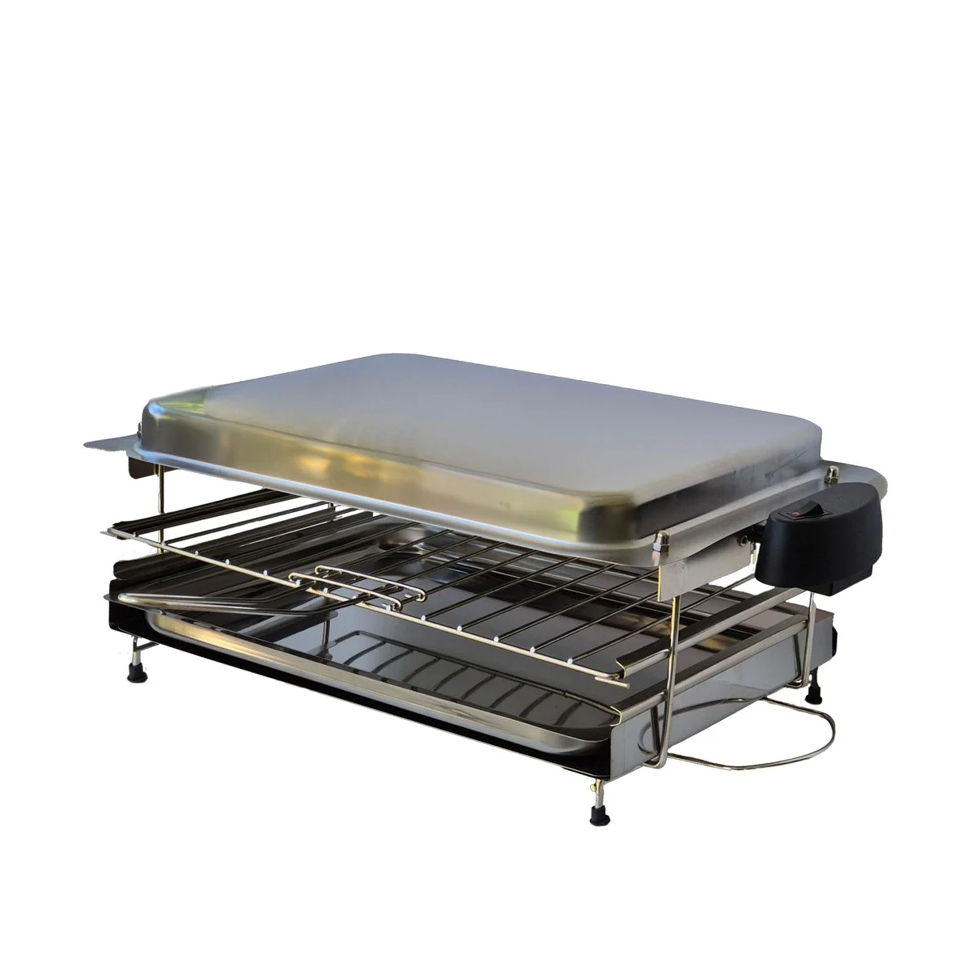 Grelhador Elétrico Sem Fumo XL 1900w 57X34X21cm