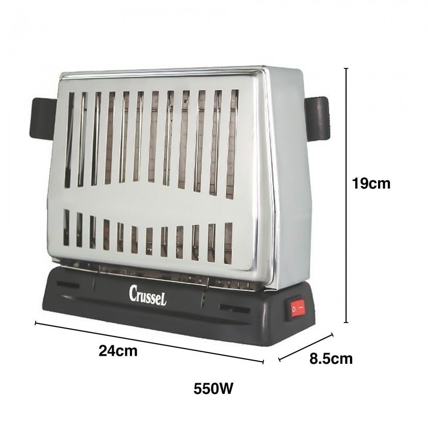 Torradeira Elétrica Inox Classic 550w 24X19X8.5cm Torradeira Elétrica Inox Classic 550w 24X19X8.5cm