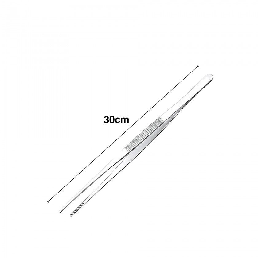 Pinça Cozinha Multiusos Aço Inoxidável 30cm Pinça Cozinha Multiusos Aço Inoxidável 30cm