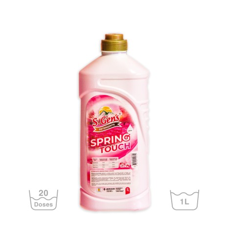 Detergente Roupa S. Gens Spring 20 Doses 1L - Image product