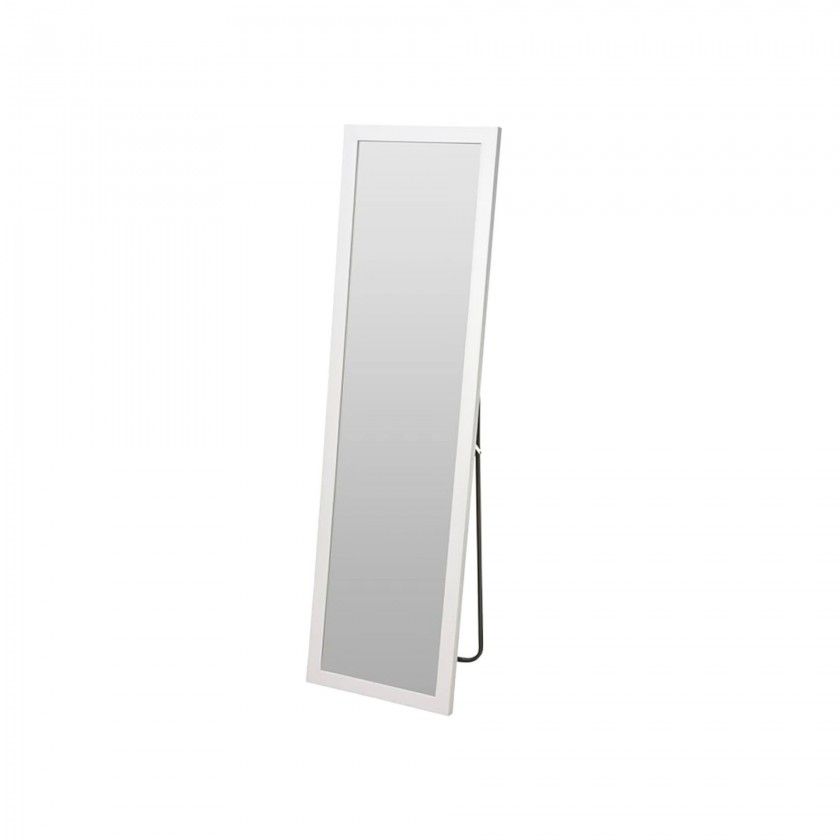 Espelho Pé com Suporte Metal 36X126cm Espelho Pé com Suporte Metal 36X126cm