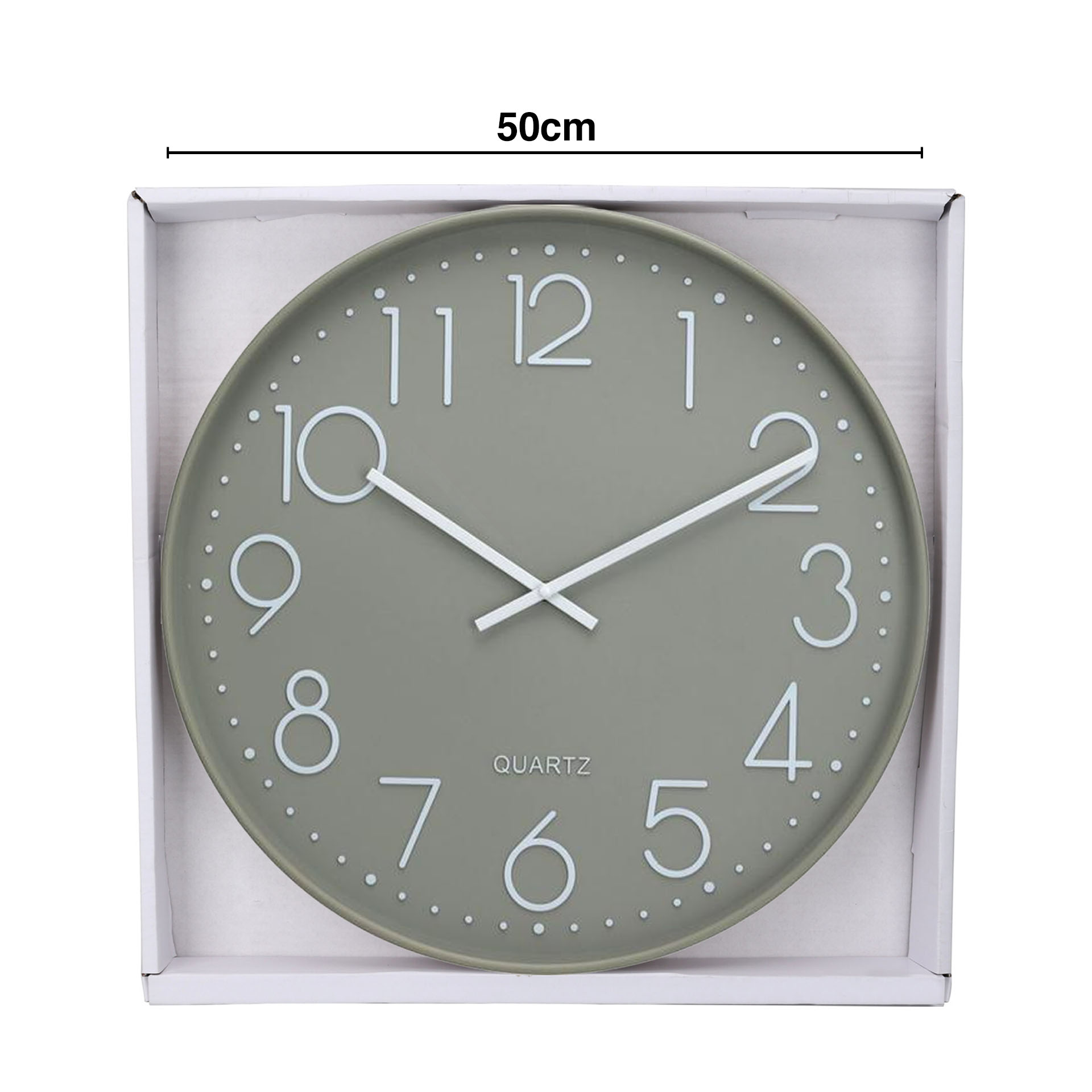 Relógio Parede Redondo 50X4.8cm