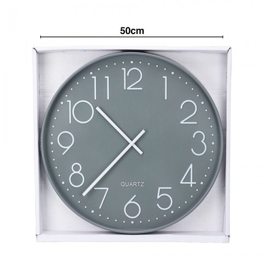 Relgio Parede Redondo 50X4.8cm