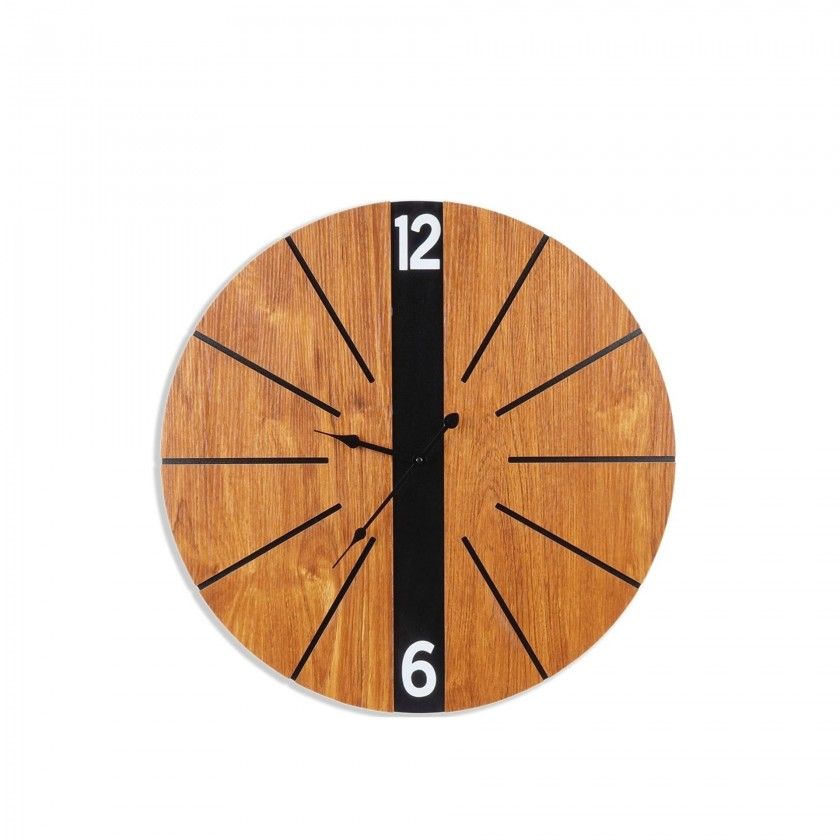 Relgio Parede Placa Mdf Redondo 60X1cm