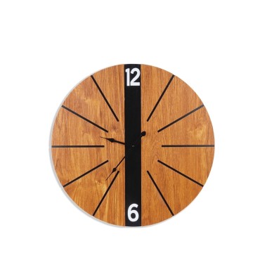 Rel�gio Parede Placa Mdf Redondo 60X1cm