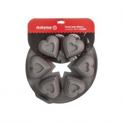 Forma Silicone Corao 6 Cavidades 28X25.7X4cm