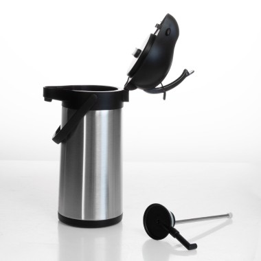 Cafeteira Térmica Sifão Inox Coimbra 3L 18X14X38.5cm