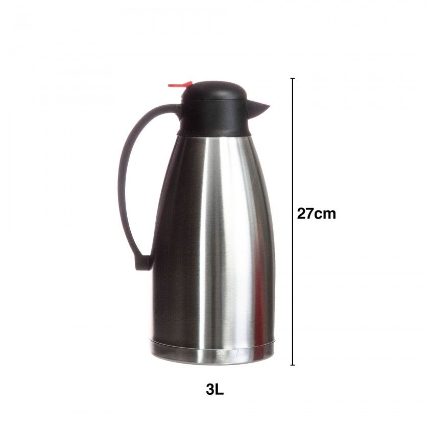 Cafeteira T�rmica Inox Obidos 3L 17X15.5X33.5cm