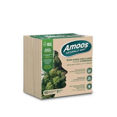 Guardanapos Naturally Soft 2 Folhas 40X40cm Pack 50 - Image product