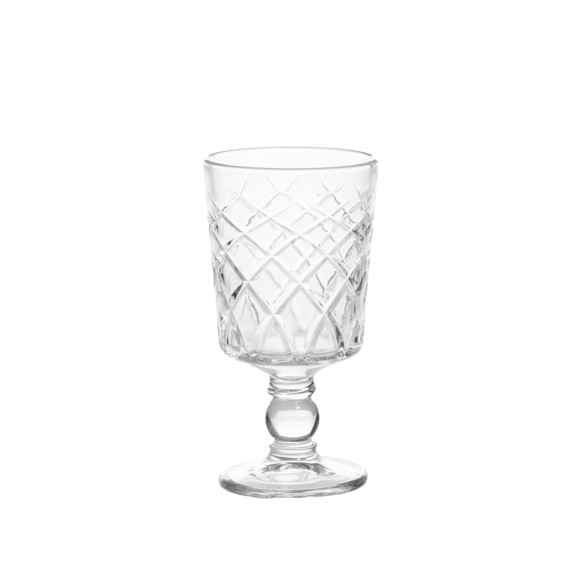 Copo com Pé 28cl 8X15cm Pack 6