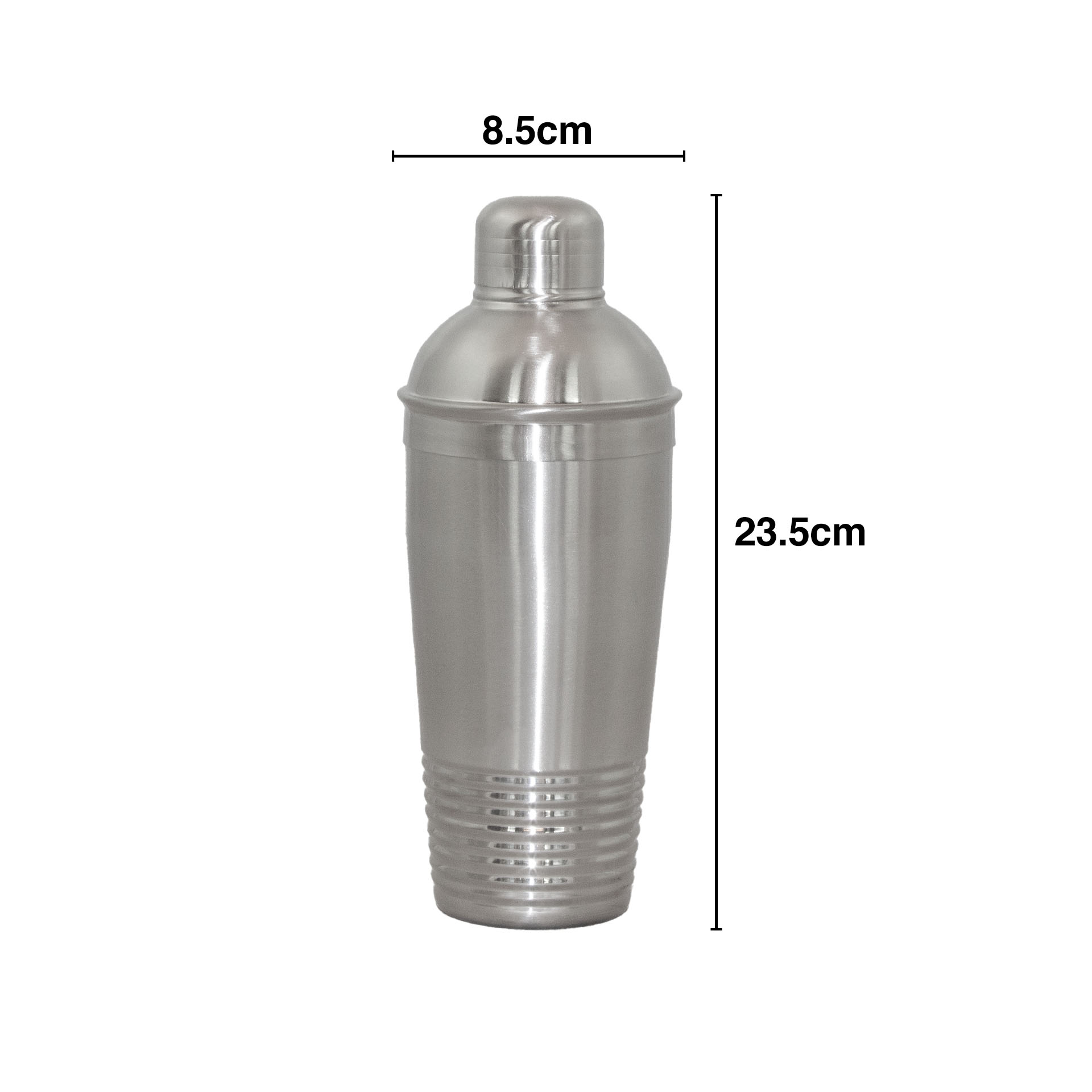 Shaker Cocktail Inox Redondo 75cl 8.5X23.5cm