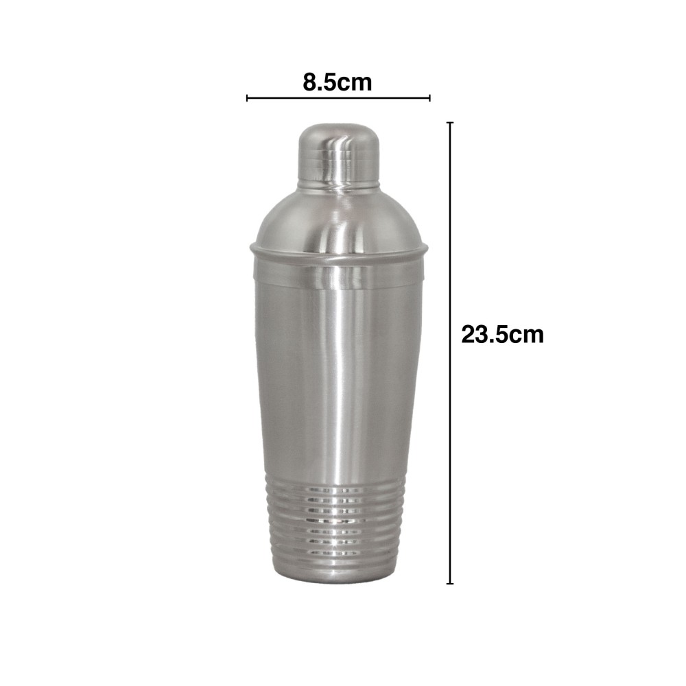 Shaker Cocktail Inox Redondo 75cl 8.5X23.5cm
