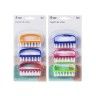 Escova Unhas Cores Sortidas 7cm Pack 3 Escova Unhas Cores Sortidas 7cm Pack 3