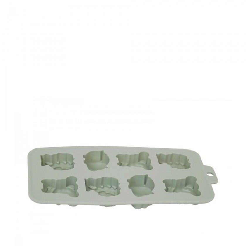 Forma Silicone para Bombons Animais 21X10X2cm