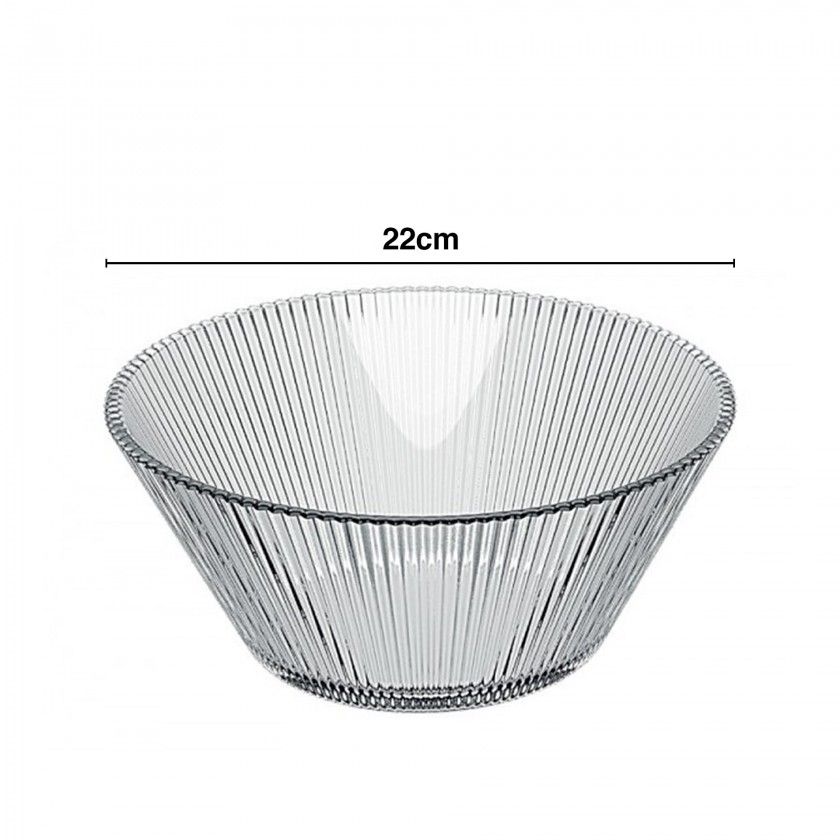 Saladeira Vidro Redonda 22cm Saladeira Vidro Redonda 22cm