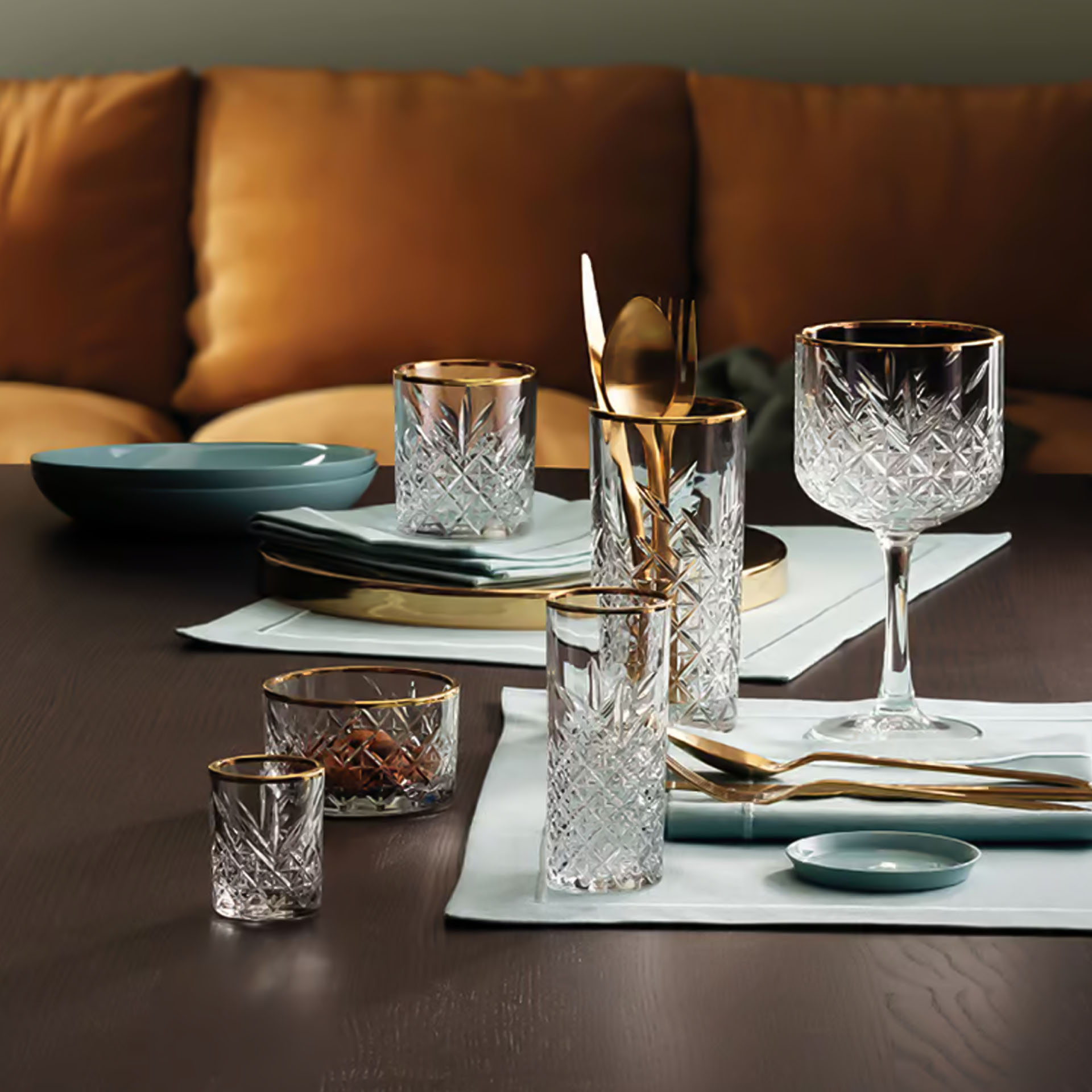 Copo Gin Timeless Golden Touch 49cl Pack 4