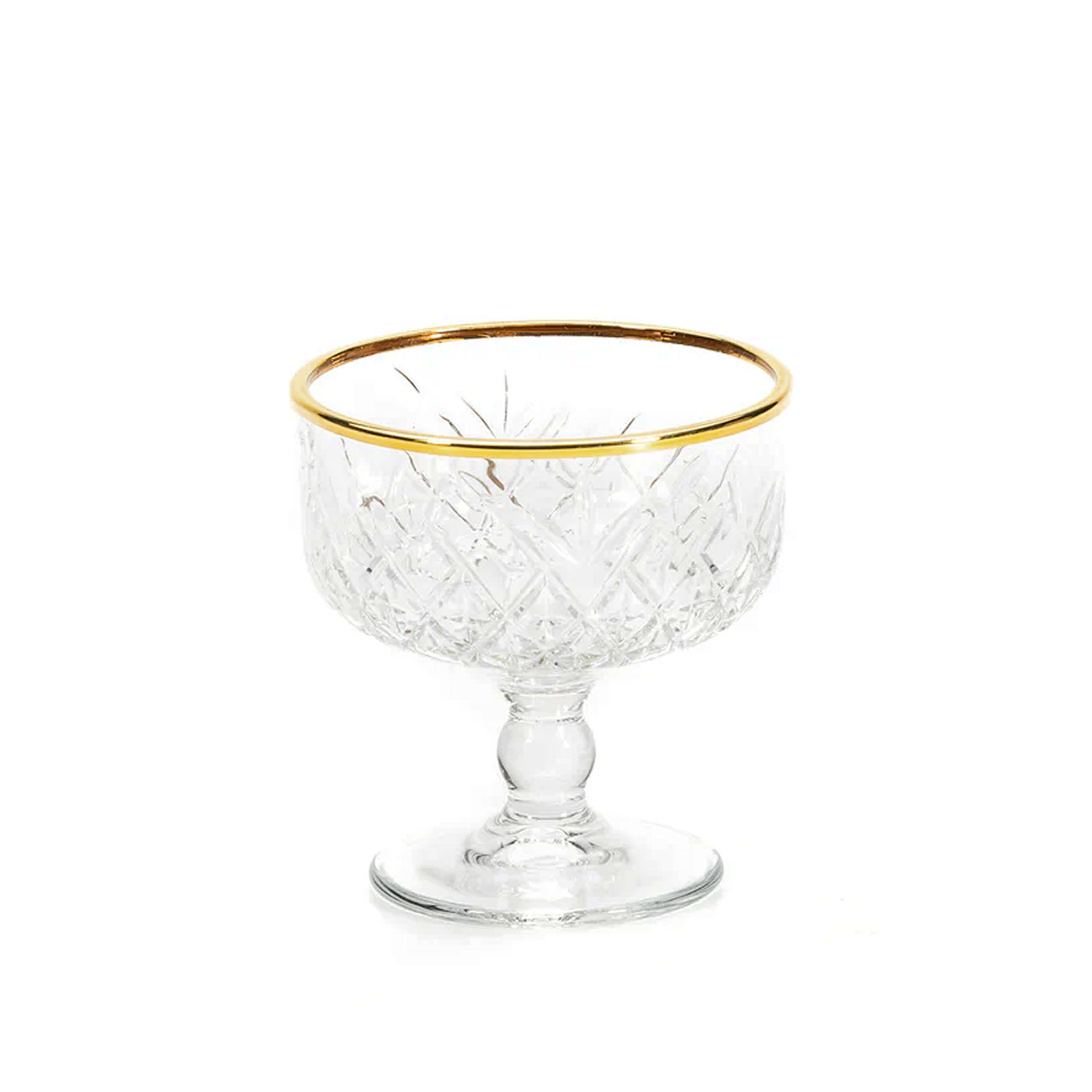 Taça Gelado Timeless Golden Touch 25cl Pack 2