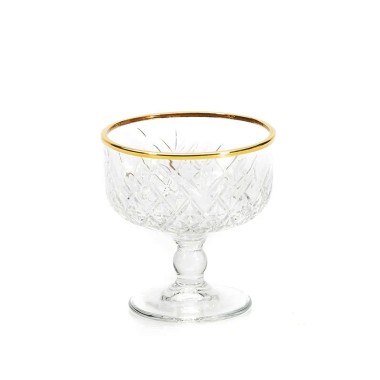Taça Gelado Timeless Golden Touch 25cl Pack 2
