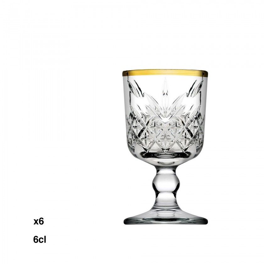 Clice Timeless Golden Touch 6cl Pack 6