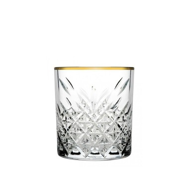 Copo sem P� Timeless Golden Touch Baixo 34.5cl Pack 4