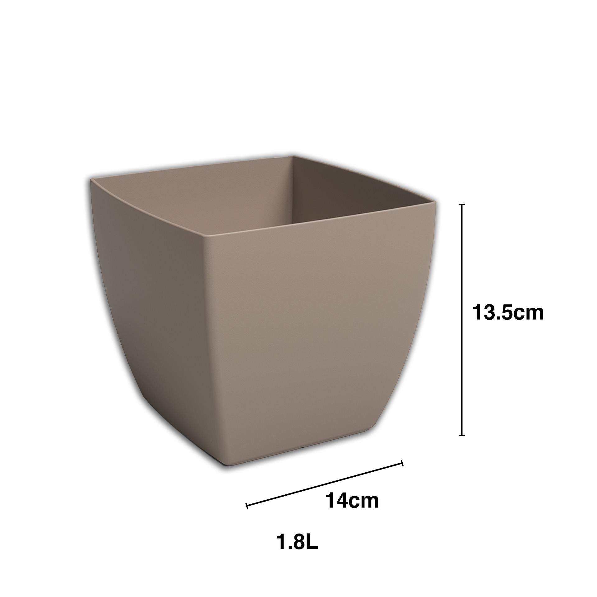 Vaso Siena Mate 14cm