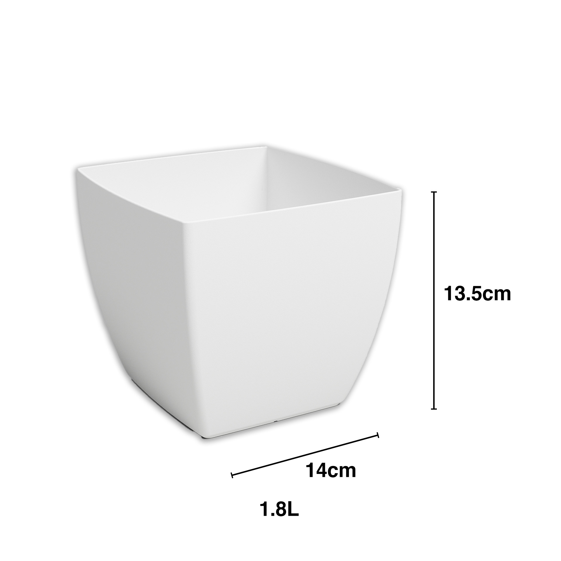 Vaso Siena Mate 14cm