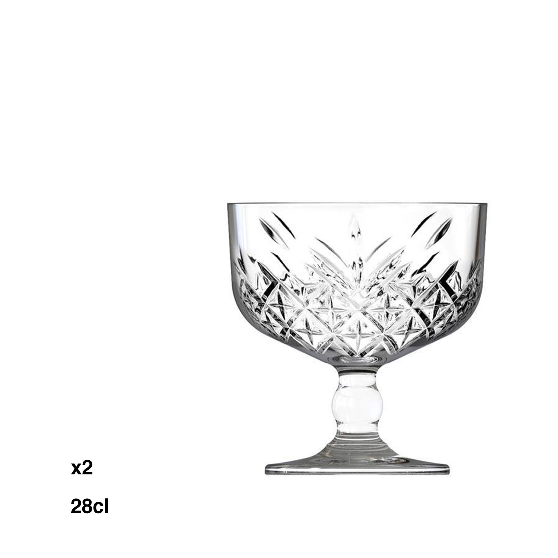 Taça Gelado Timeless 28cl Pack 2