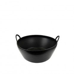 Selha Flex Reforada com Asas Preta 35L 55X50X27cm