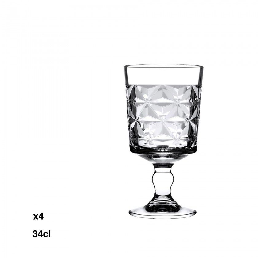 Copo com P Estrella 34cl Pack 4