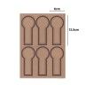 Folha com 6 Etiquetas Redondo A4 6X12.5cm Pack 100 Folha com 6 Etiquetas Redondo A4 6X12.5cm Pack 100