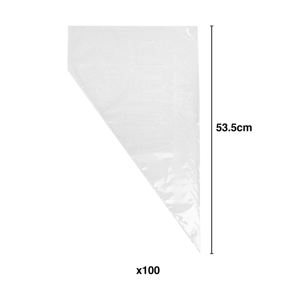 Saco Pasteleiro 75 Microns 53.5cm Pack 100