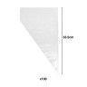 Saco Pasteleiro 75 Microns 53.5cm Pack 100