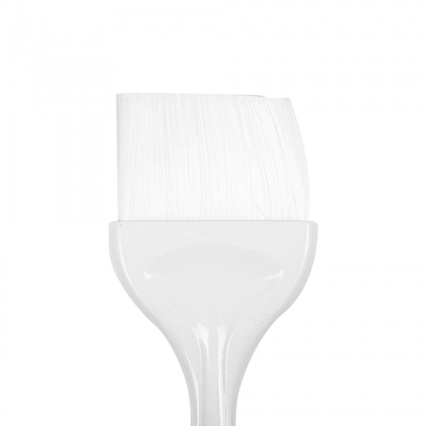 Pincel Abs Cerdas Nylon Branco 7.5cm Pincel Abs Cerdas Nylon Branco 7.5cm