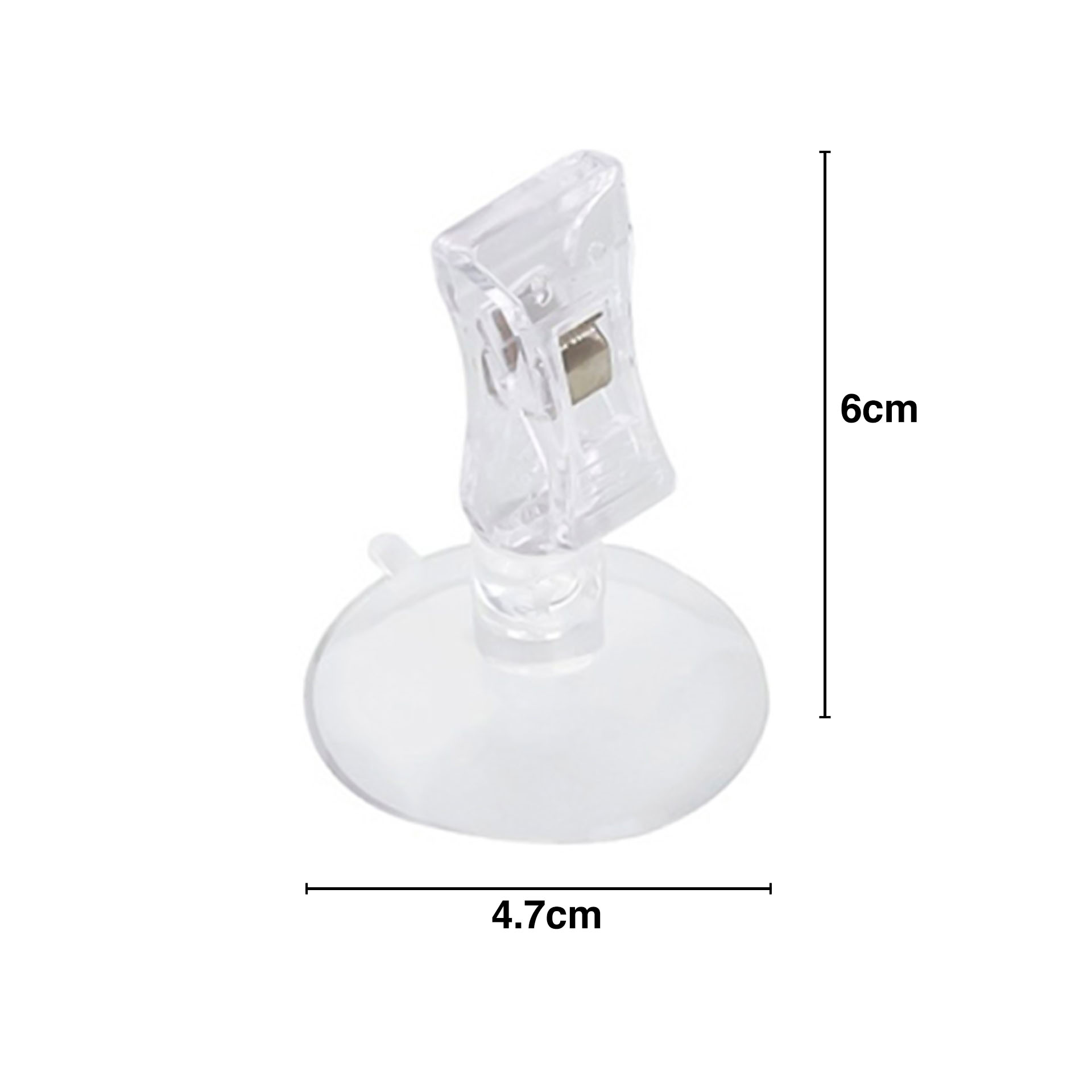 Pinça Articulada com Ventosa para Identificador 4.7X6cm