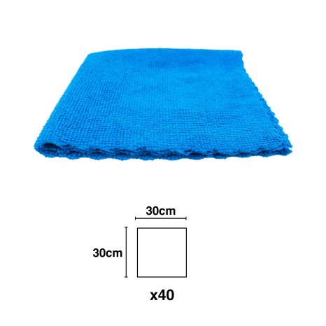 Pano Microfibra com Dispensador 30X30cm Pack 40 - Image product