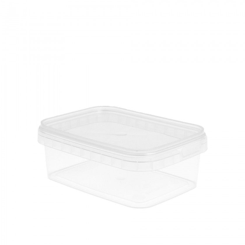 Caixa Hermética Inviolável com Tampa Incolor 270ml 12X8.8X4.2cm Caixa Hermética Inviolável com Tampa Incolor 270ml 12X8.8X4.2cm