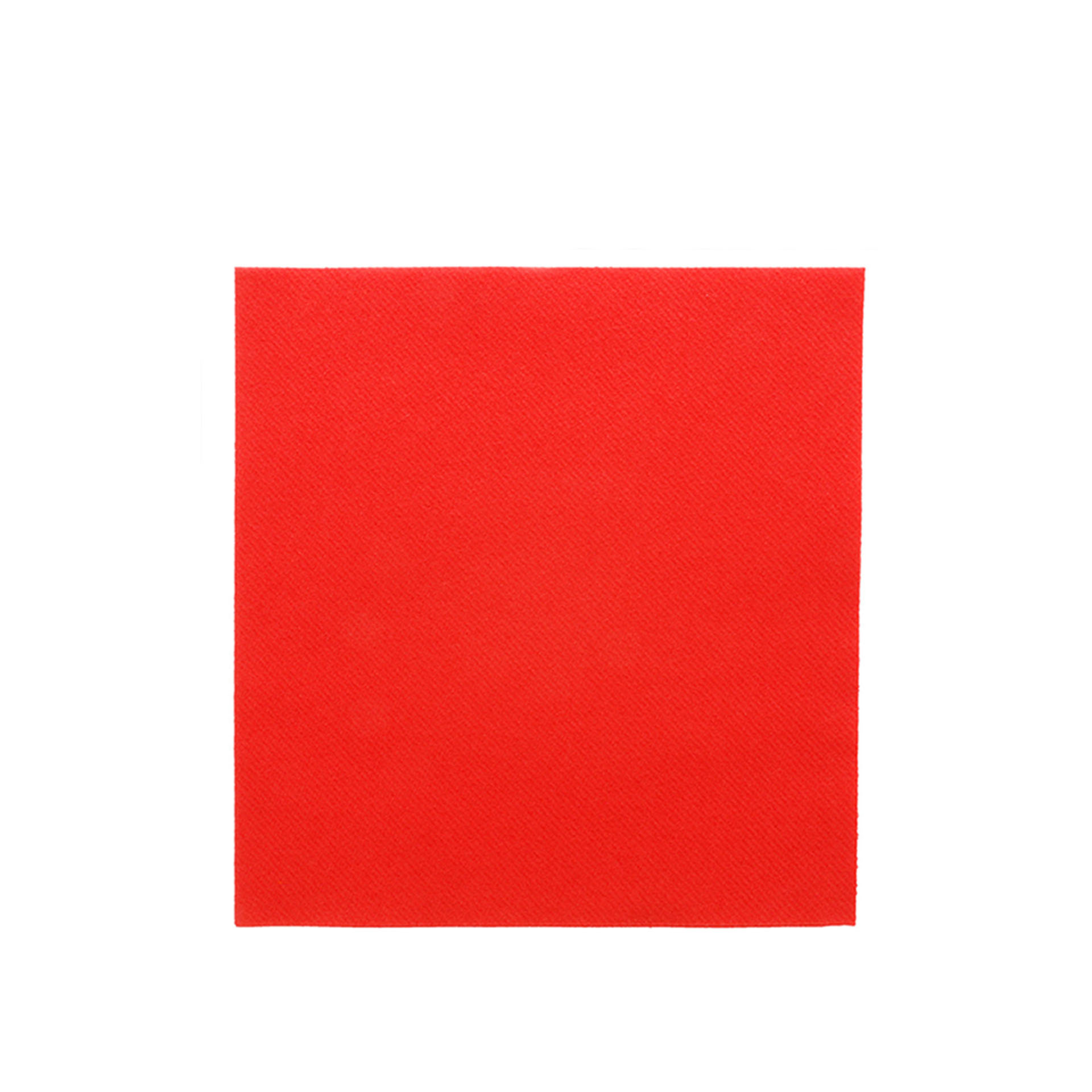 Guardanapo Airlaid Vermelho 40X40cm Pack 50