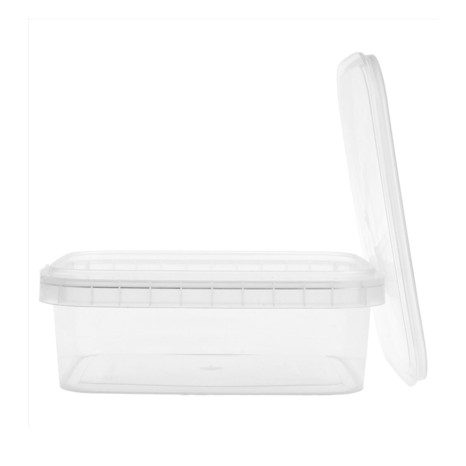 Caixa Hermética Inviolável com Tampa Incolor 270ml 12X8.8X4.2cm - Image product