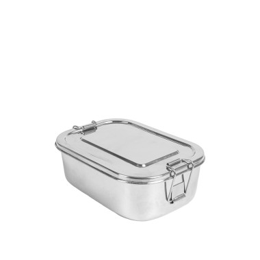 Caixa Herm�tica Artinox com Tampa Prateado