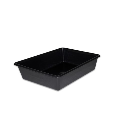 Bandeja Gaveta Plástico Preto 6L 36X27X9cm - Image product