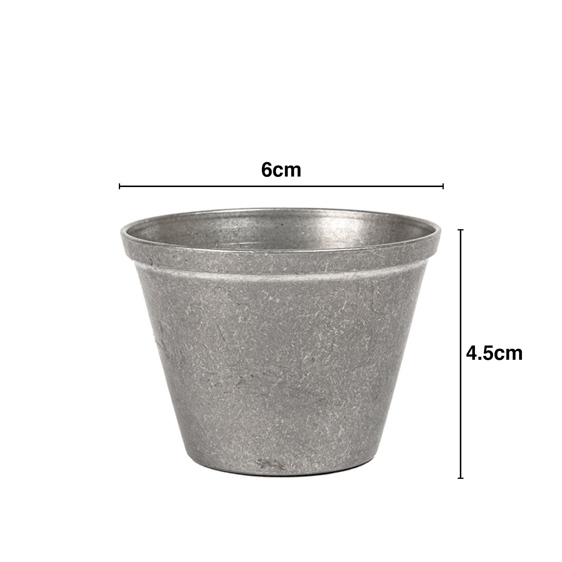 Tigela Molhos Inox Redondo 70ml 6X4.5cm