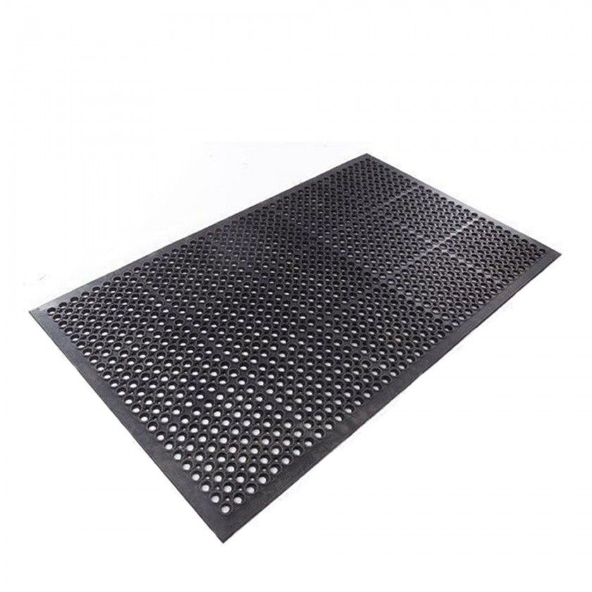 Tapete Antifadiga / Segurana Preto 152.4X91.4X1.2cm