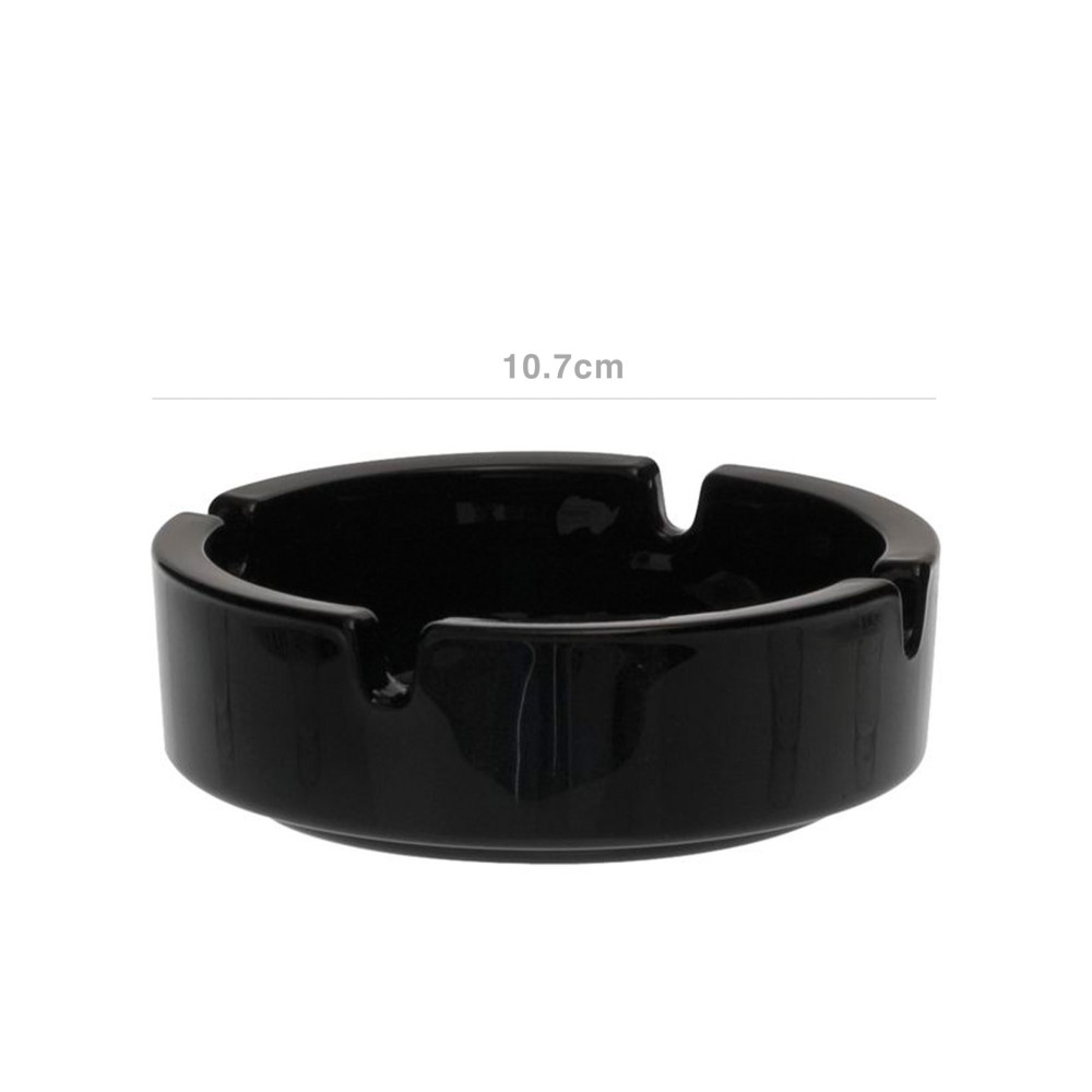 Cinzeiro Empilh�vel Preto 10.7X3.5cm