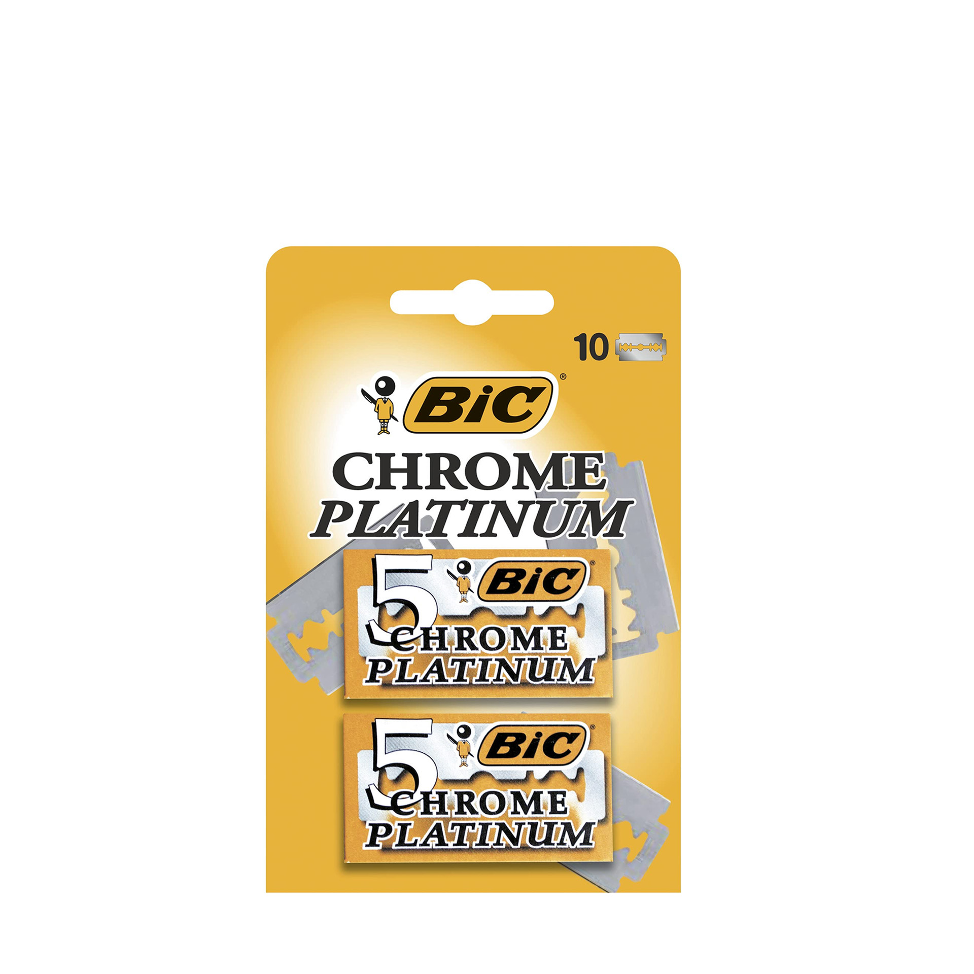 Recargas Bic Chrome Platinum Classic Pack 10