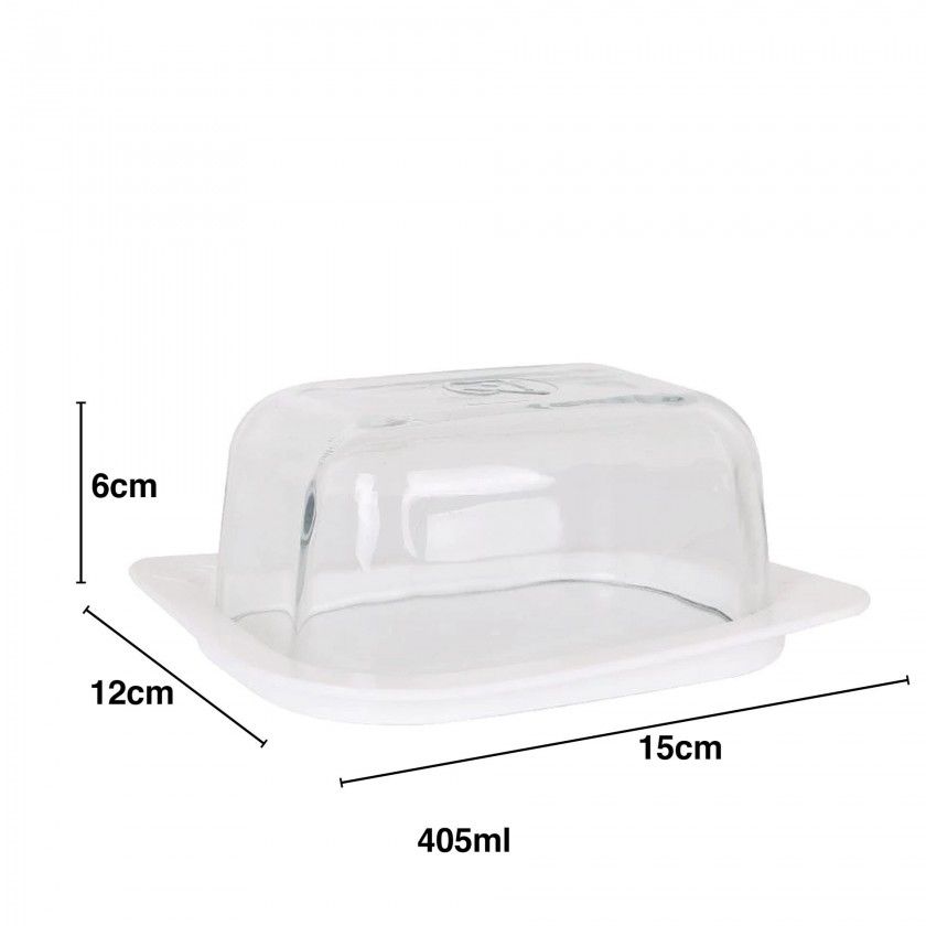 Manteigueira Pera 405ml 15X12X6cm Manteigueira Pera 405ml 15X12X6cm